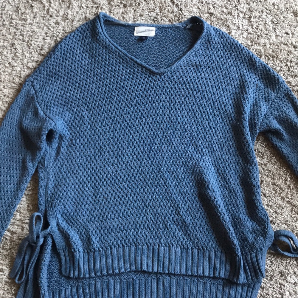 Blue sweater